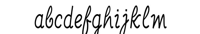 Janathon-CondensedRegular Font LOWERCASE