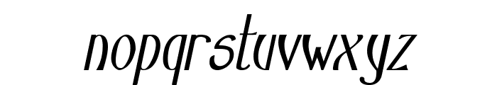 Jangle-BoldItalic Font LOWERCASE