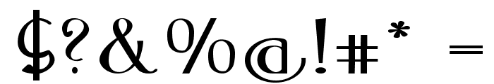 Jangle-ExpandedBold Font OTHER CHARS
