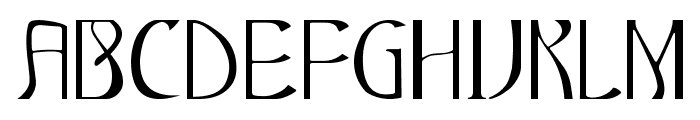 Jangle-ExpandedRegular Font UPPERCASE