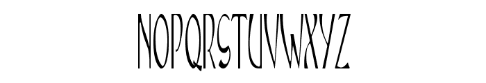 Jangle-ExtracondensedRegular Font UPPERCASE