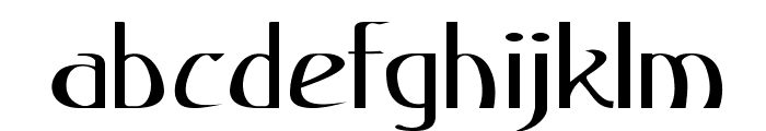 Jangle-ExtraexpandedBold Font LOWERCASE