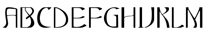 Jangle-ExtraexpandedRegular Font UPPERCASE