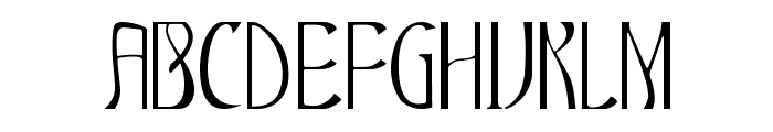 Jangle Font UPPERCASE