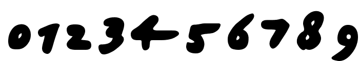 Japanese Brush Font OTHER CHARS