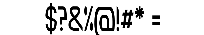 Jaxlaw-CondensedRegular Font OTHER CHARS