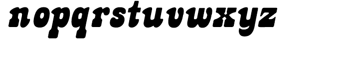 Jackpot Italic Font LOWERCASE