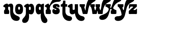 Jackpot Sweep Font LOWERCASE