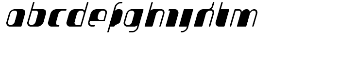 Jakone Condensed Bold Italic Font LOWERCASE