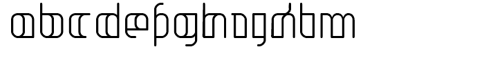 Jakone Condensed Font LOWERCASE