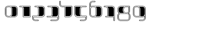 Jakone Inline Font OTHER CHARS