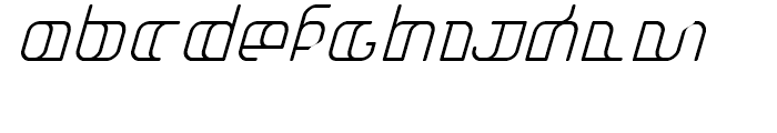 Jakone Italic Font UPPERCASE