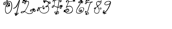 Janda Swirly Twirly Regular Font OTHER CHARS