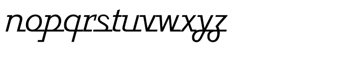 Javelin Medium Font LOWERCASE