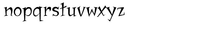 Jawbox Chanky Font LOWERCASE