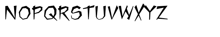 Jawbreaker Regular Font UPPERCASE
