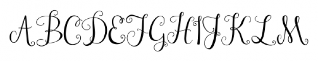 Janda Stylish Monogram Regular Font LOWERCASE