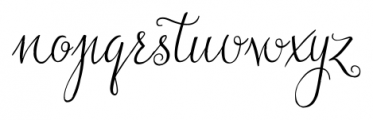 Jasminum Regular Font LOWERCASE