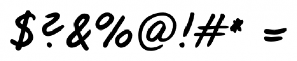Jaz Handwriting Pro Regular Font OTHER CHARS