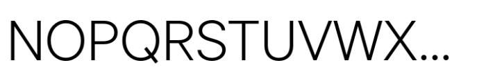 JASO Sans Light Font UPPERCASE