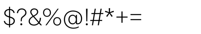 JASO Sans Ultra Light Font OTHER CHARS