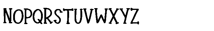 Jack O Lantern Halloween Font UPPERCASE