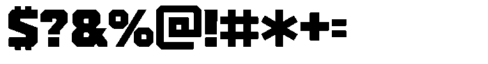 Jack Tiger Font OTHER CHARS