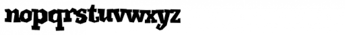 Jackazz Bold Font LOWERCASE