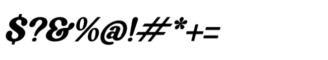 Jackets Region Italic Font OTHER CHARS