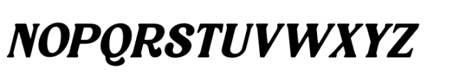 Jackets Region Italic Font UPPERCASE
