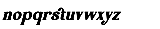 Jackets Region Italic Font LOWERCASE