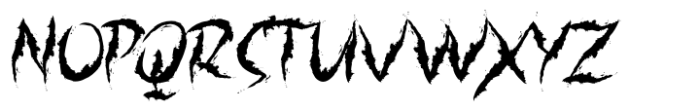Jacmax Regular Font LOWERCASE