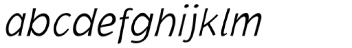 Jacoby ICG XLight Italic Font LOWERCASE