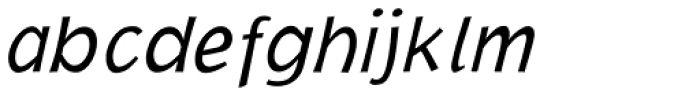 Jacoby Light Italic Font LOWERCASE