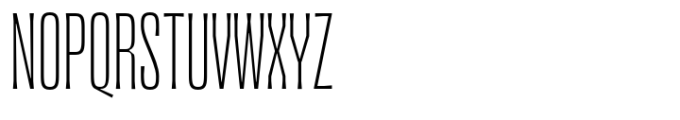 Jacoma Narrow Font UPPERCASE