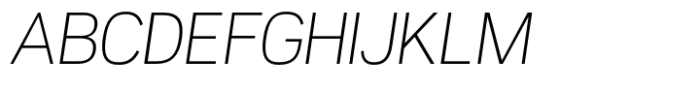 Jacquot Sans Thin Italic Font