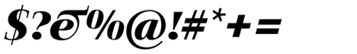 Jaeger-Antiqua BQ Bold Italic Font OTHER CHARS