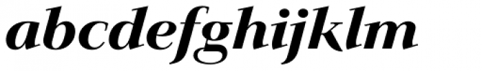 Jaeger-Antiqua BQ Medium Italic Font LOWERCASE