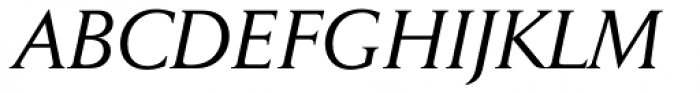 Jaeger Daily News Italic Font UPPERCASE