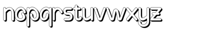 Jaengdo Shadow Font LOWERCASE