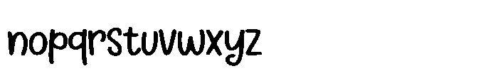 Jafar Festive Font LOWERCASE