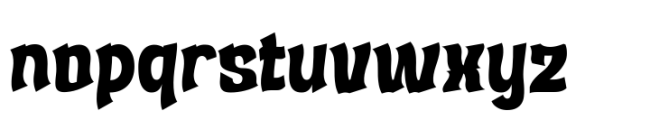 Jaferon Regular Font LOWERCASE