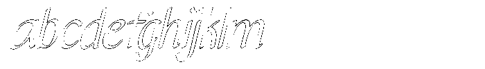 Jagat Bumi Italic Outline FONT