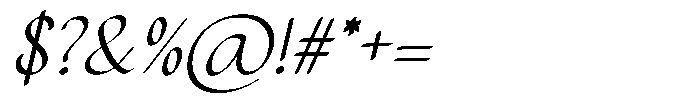 Jagat Bumi Italic Font OTHER CHARS