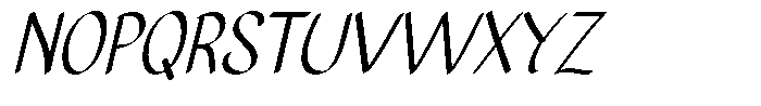Jagat Bumi Italic Font UPPERCASE