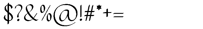 Jagat Bumi Regular Font OTHER CHARS