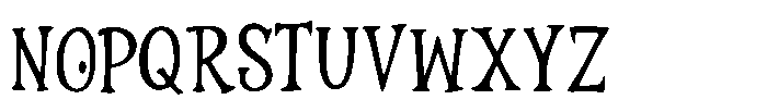 Jager Moon Font UPPERCASE