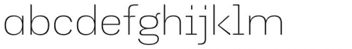 Jagerlay Thin Font LOWERCASE