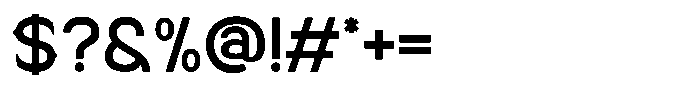 Jagged Spur Font OTHER CHARS