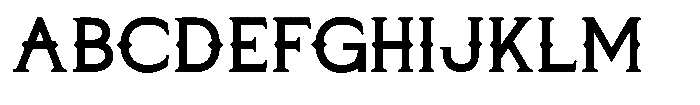 Jagged Spur Font UPPERCASE